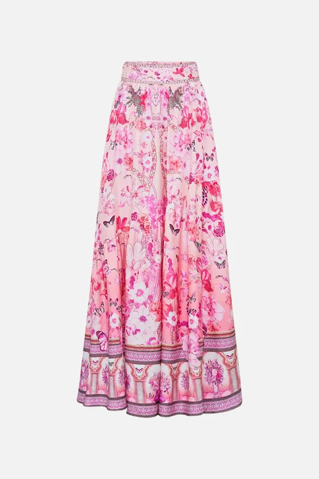 SKIRT WITH SHAPED SEAM BOTANICAL NOVELLA Botanical Novella Womens Camilla Skirts