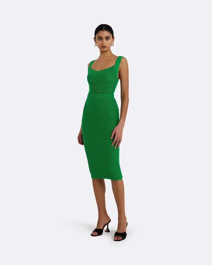 Skirts Sabah Emerald Crochet Skirt Emerald Safiyaa Women