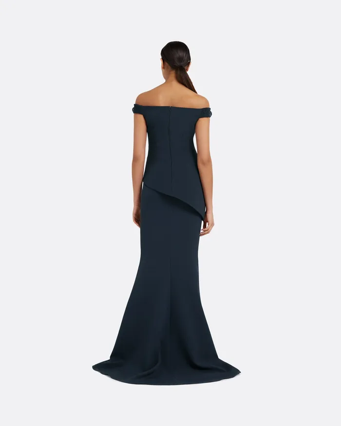 Skirts Safiyaa Women Gayeta Midnight Navy Skirt Midnight Navy