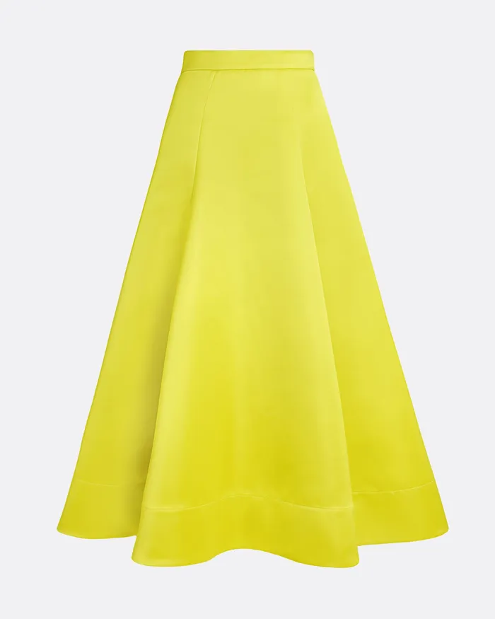 Skirts Safiyaa Women Uchgen Chartreuse Skirt Chartreuse