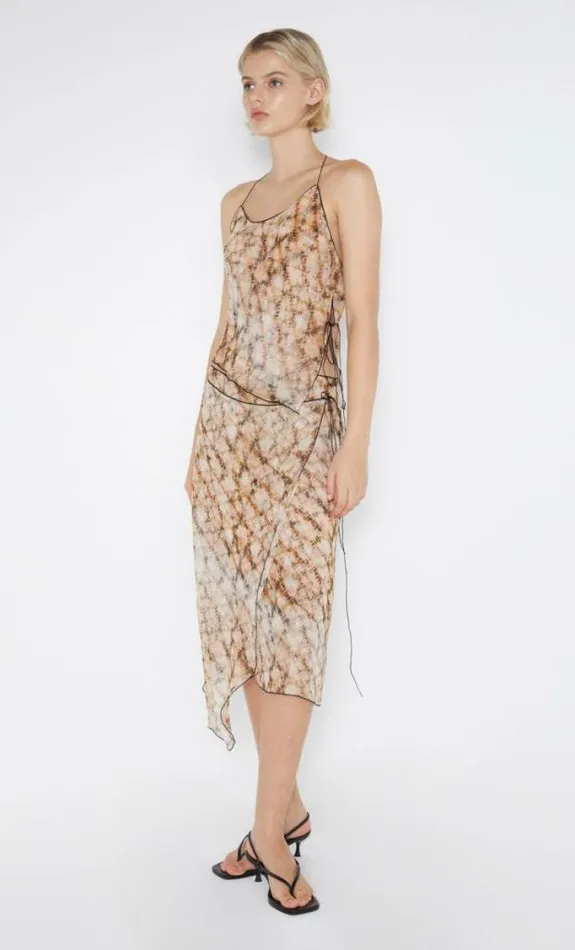 Skirts Shop Bec Bridge Ciel Wrap Skirt Geo Shibori