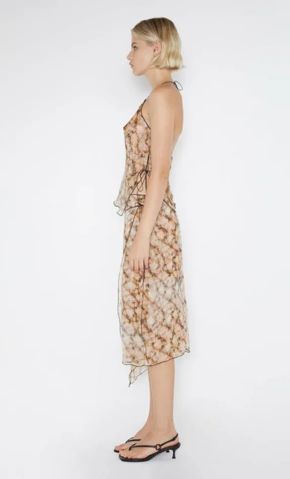 Skirts Shop Bec Bridge Ciel Wrap Skirt Geo Shibori