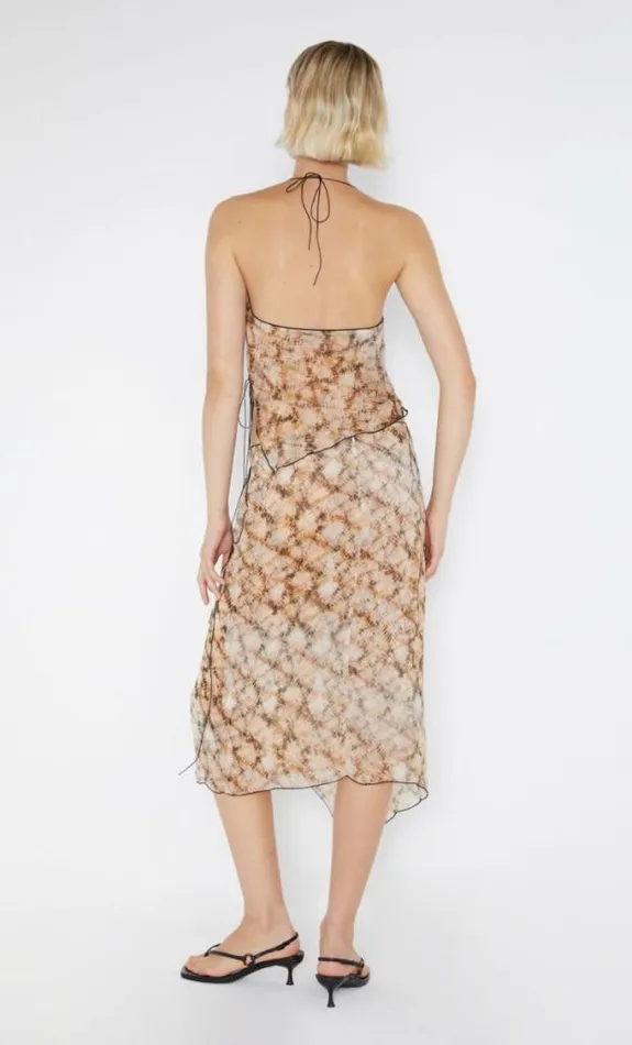 Skirts Shop Bec Bridge Ciel Wrap Skirt Geo Shibori
