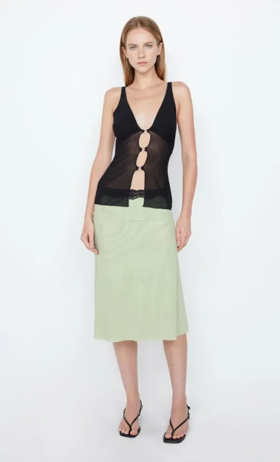 Skirts Shop Bec Bridge Hacie Midi Skirt Avocadoblack
