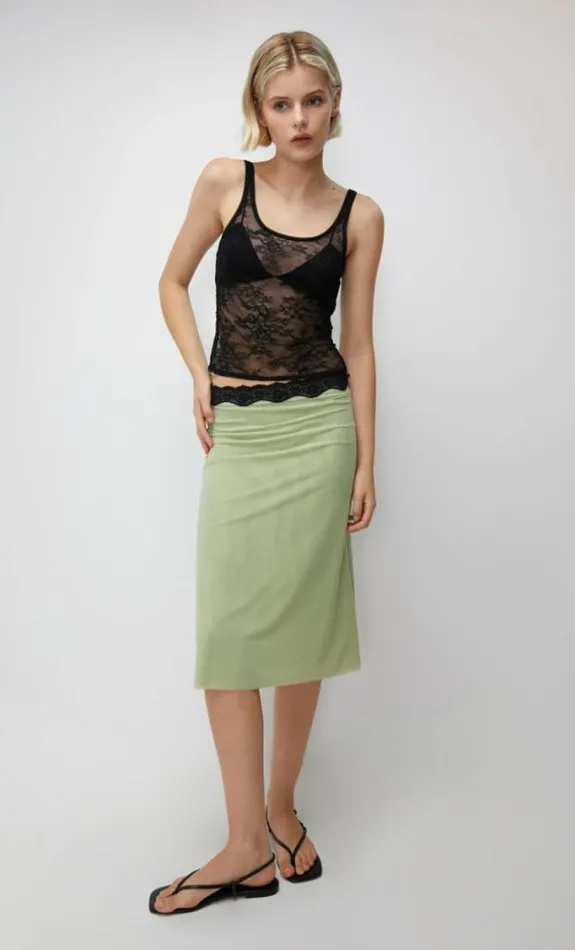 Skirts Shop Bec Bridge Hacie Midi Skirt Avocadoblack