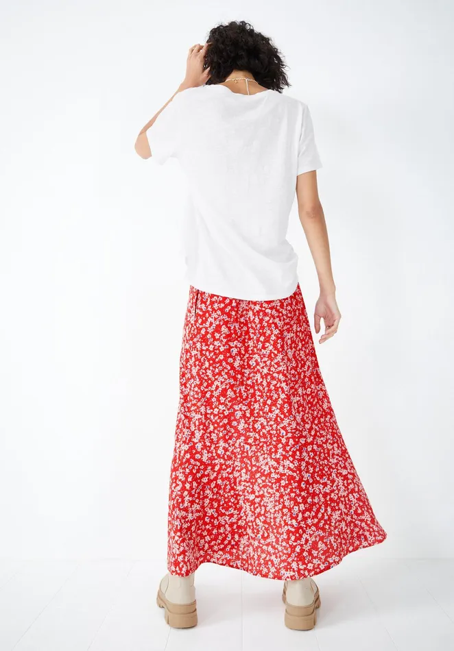 Skirts Women Hush Amina Midi Skirt Spring Blossom Red