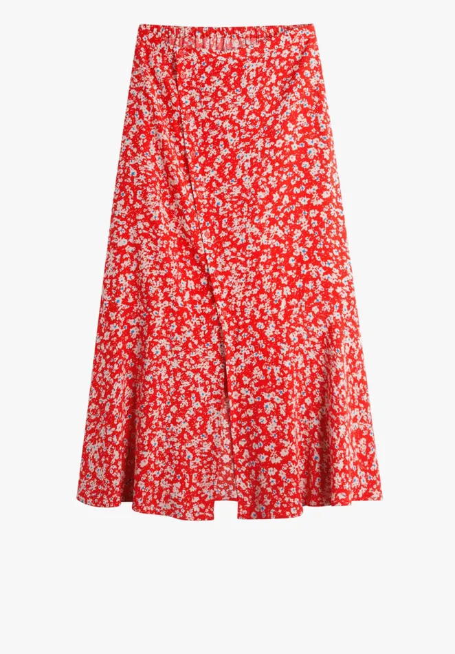 Skirts Women Hush Amina Midi Skirt Spring Blossom Red