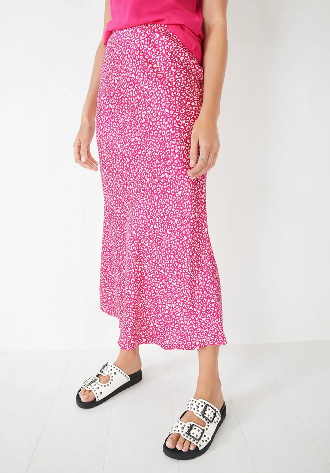 Skirts Women Hush Simone Slinky Skirt Graphic Leopard Pink