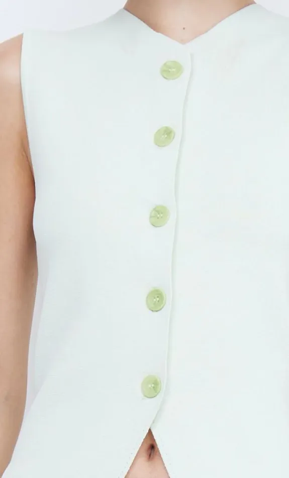 Sleeveless Shop Bec Bridge Ilora Knit Vest Mint