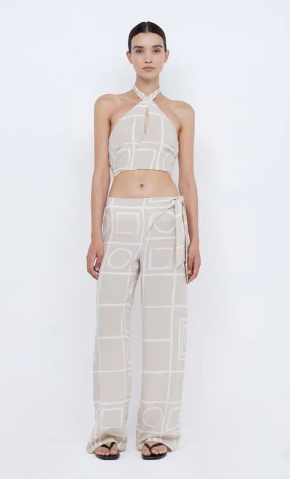 Sleeveless Shop Bec Bridge Salma Halter Top Checkers