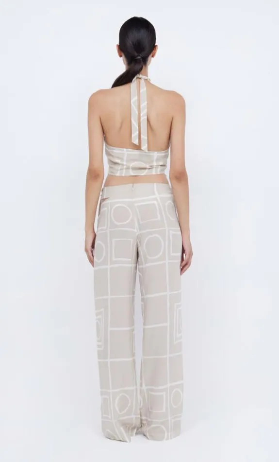 Sleeveless Shop Bec Bridge Salma Halter Top Checkers