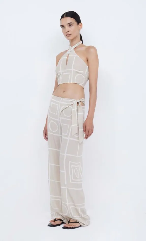 Sleeveless Shop Bec Bridge Salma Halter Top Checkers