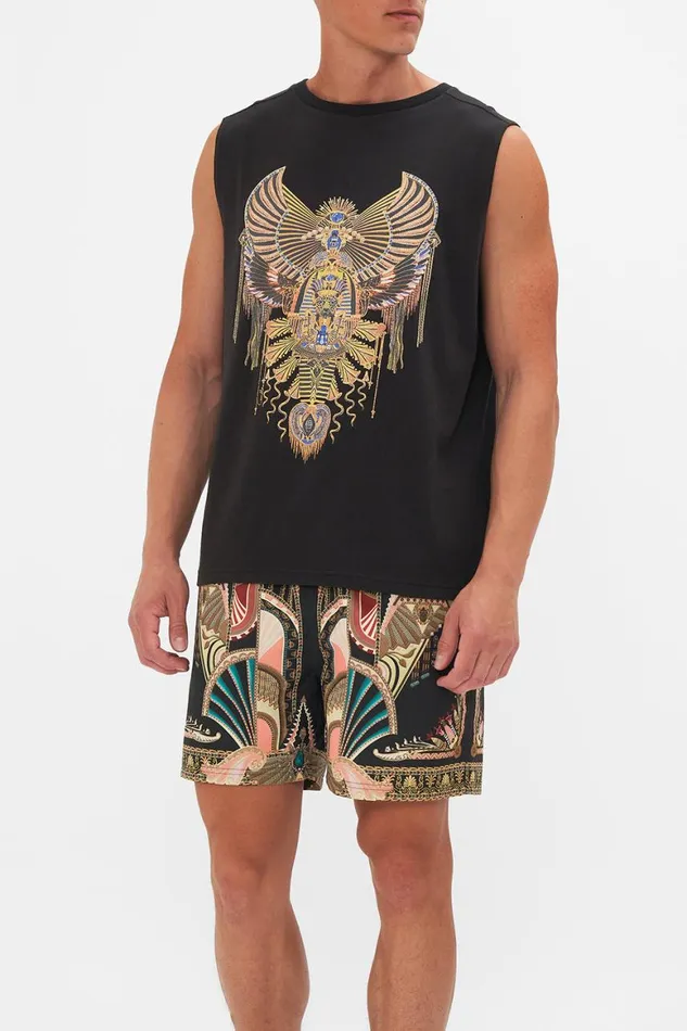 SLEEVELESS TSHIRT THEY CALLED HER NEFERTARI They Called Her Nefertari Mens Camilla Tops