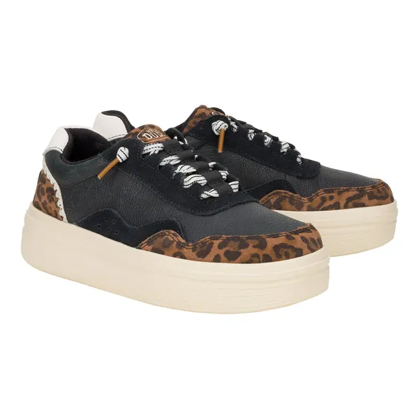 Sneakers Hudson Lift Luxe BlackLeopard 8211 heydude Apparel