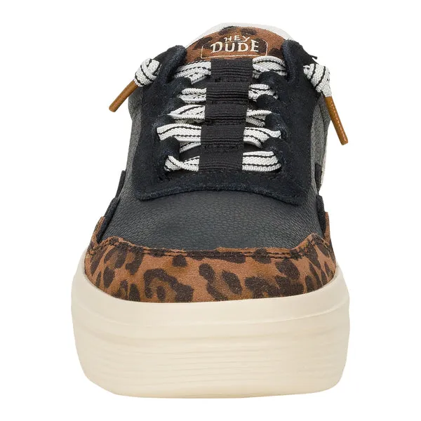 Sneakers Hudson Lift Luxe BlackLeopard 8211 heydude Apparel