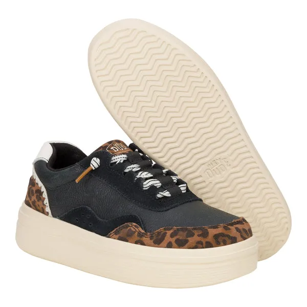 Sneakers Hudson Lift Luxe BlackLeopard 8211 heydude Apparel