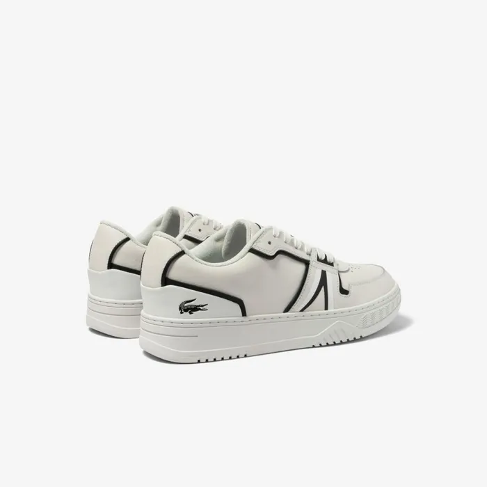 Sneakers Men Lacoste Men039s L001 Baseline Leather Sneakers Whiteblack 147