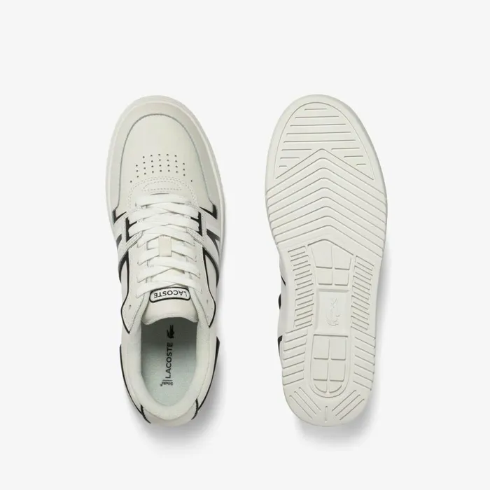 Sneakers Men Lacoste Men039s L001 Baseline Leather Sneakers Whiteblack 147