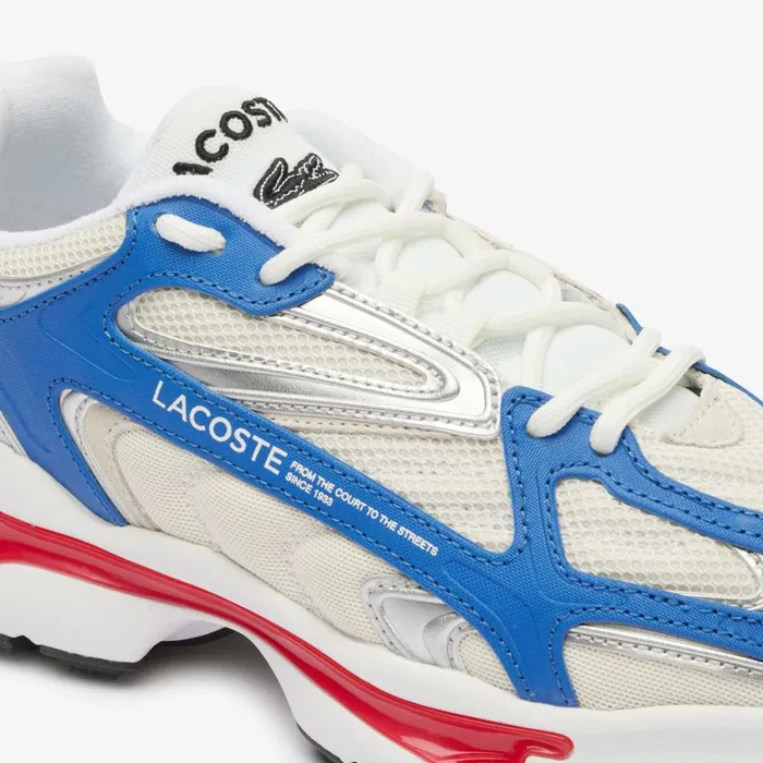 Sneakers Men Lacoste Men039s L003 2K24 Sneakers Whtredblu 5t9