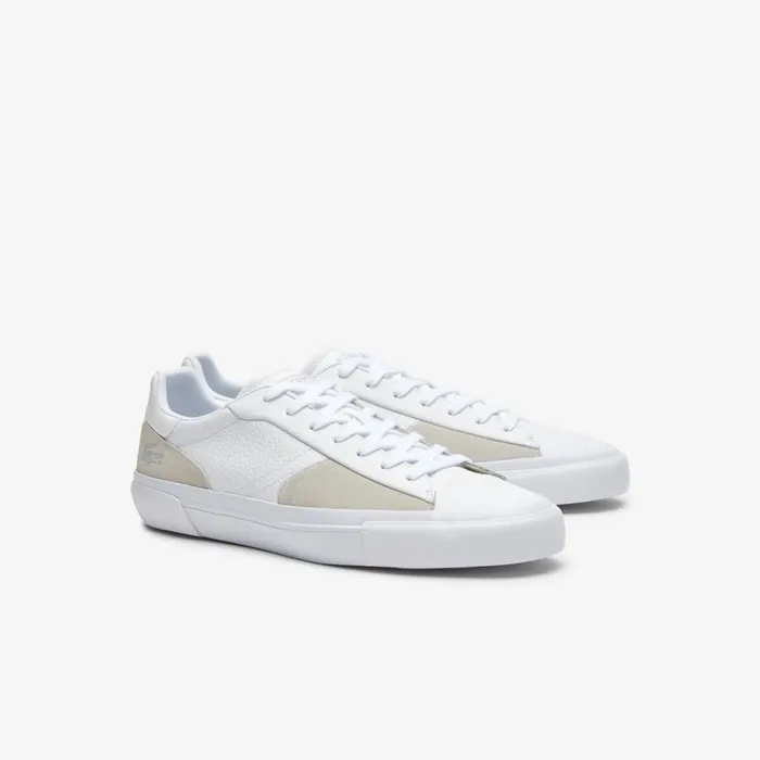 Sneakers Men Lacoste Men039s L006 Leather Sneakers Whitewhite 21g