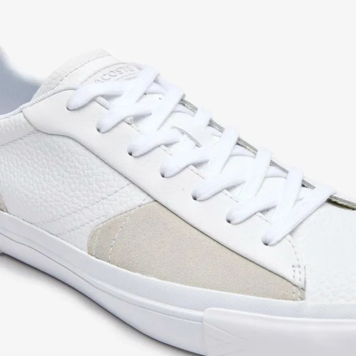 Sneakers Men Lacoste Men039s L006 Leather Sneakers Whitewhite 21g