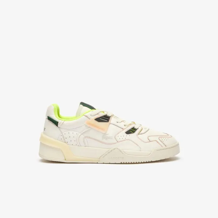 Sneakers Men Lacoste Men039s LT 125 Contrasted Leather Sneakers Off Whtylw Ht3