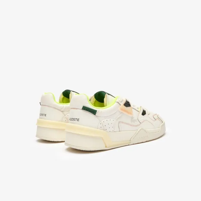 Sneakers Men Lacoste Men039s LT 125 Contrasted Leather Sneakers Off Whtylw Ht3