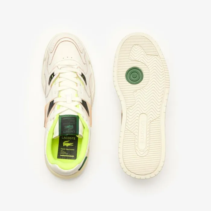 Sneakers Men Lacoste Men039s LT 125 Contrasted Leather Sneakers Off Whtylw Ht3