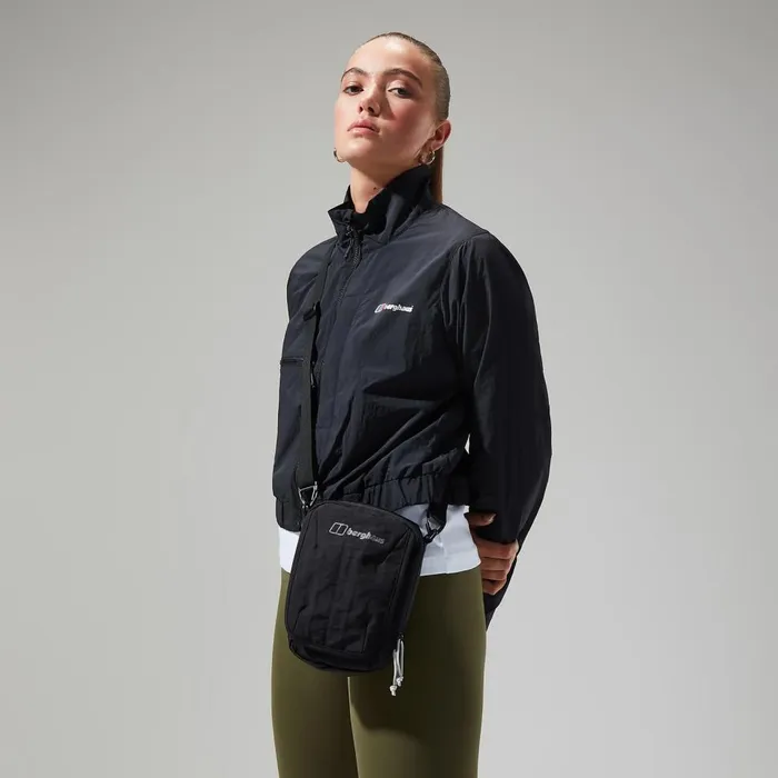 Softshells Women Berghaus Urban Cropped Coord Wind Jacket 8211 Black