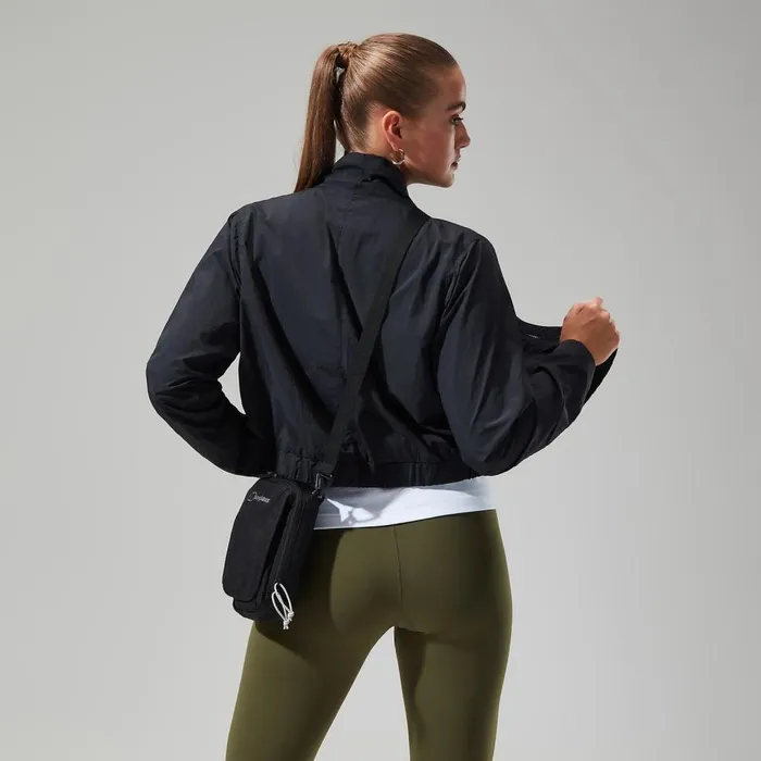 Softshells Women Berghaus Urban Cropped Coord Wind Jacket 8211 Black