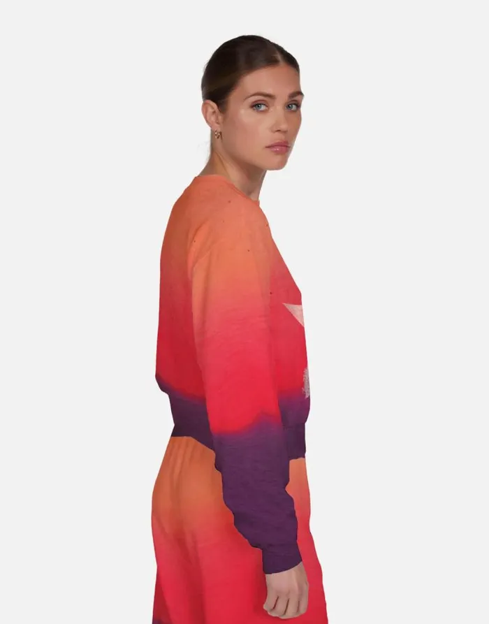 Spalding Cracked Star Malibu Skies Women Lauren Moshi Long Sleeve
