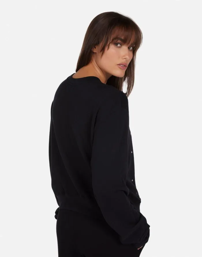 Spalding Diamond Star Black Women Lauren Moshi Long Sleeve