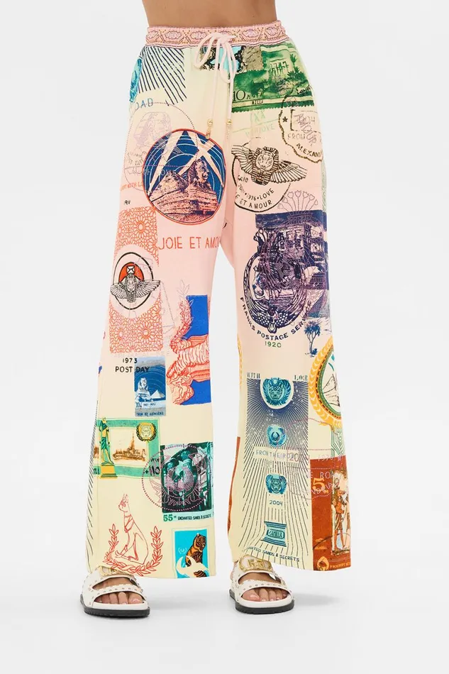 STRAIGHT LEG TRACK PANT HAUTE PASSPORT Haute Passport Womens Camilla Pants
