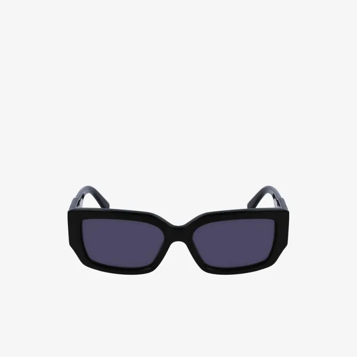 Sunglasses Women Lacoste Women039s Rectangle Acetate Monogram Sunglasses Matt Black 001 Sunglasses Women Lacoste Women039s Rectangle Acetate Monogram Sunglasses Matt Black 001