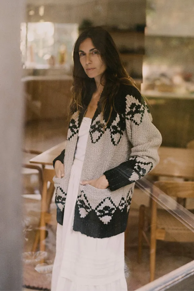 Sweaters and Outerwear Women Christy Dawn The Vytas Cardigan Pewter