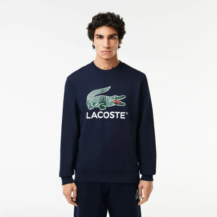 Sweaters and Sweatshirts Men Lacoste Men039s Classic Fit Cotton Fleece Sweatshirt Navy Blue 166 Sweaters and Sweatshirts Men Lacoste Men039s Classic Fit Cotton Fleece Sweatshirt Navy Blue 166