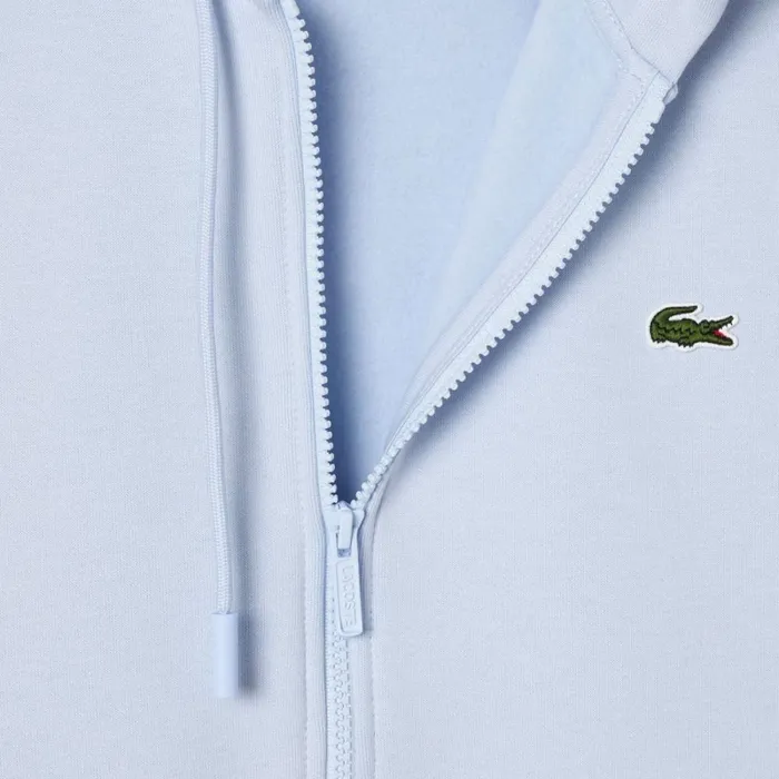 Sweaters and Sweatshirts Men Lacoste Men039s Colorblock Hoodie Light Blue Navy Blue White Ihi