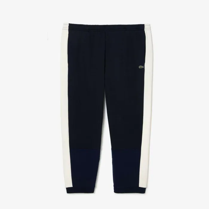 Sweatpants and Trousers Men Lacoste Men039s Big Fit Sweatpants Navy Blue White Li6