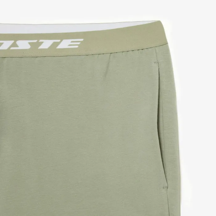 Sweatpants and Trousers Men Lacoste Mens Branded Leg Lounge Pants Khaki Green G21