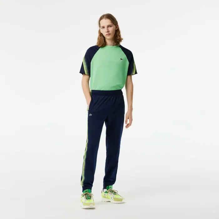 Sweatpants and Trousers Men Lacoste Mens Tennis AbrasionResistant Joggers Navy Blue 166