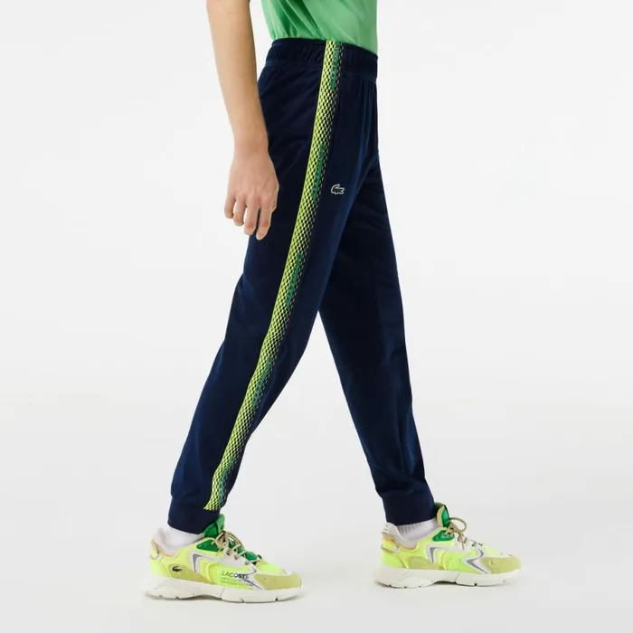 Sweatpants and Trousers Men Lacoste Mens Tennis AbrasionResistant Joggers Navy Blue 166