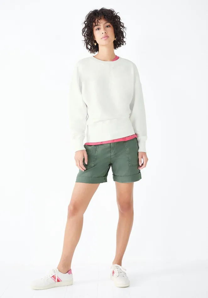 Sweatshirts and Hoodies Women Hush Leanne Classic Sweatshirt Vapour Grey