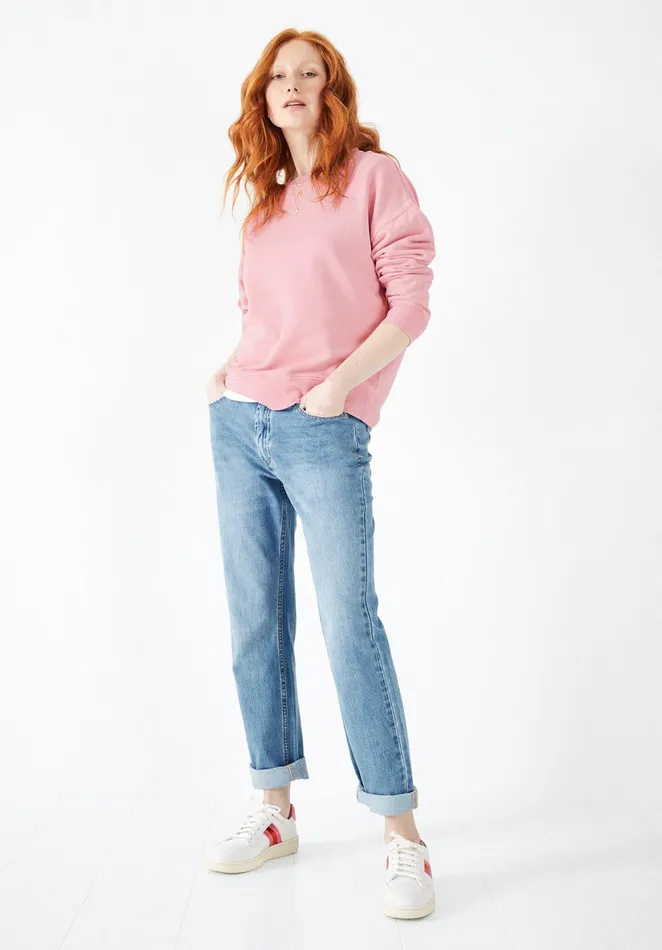 Sweatshirts and Hoodies Women Hush Rae Relaxed Sweatshirt Cameo Pink