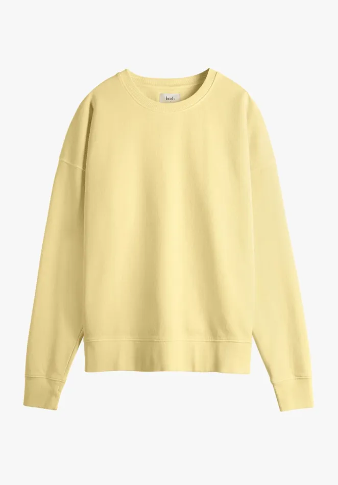 Sweatshirts and Hoodies Women Hush Rosey Relaxed Sweatshirt Pale Yellow