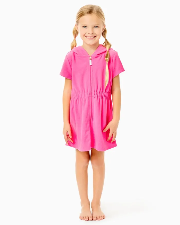 Swim Girls Lilly Pulitzer Girls Chaplin CoverUp Aura Pink Swim Girls Lilly Pulitzer Girls Chaplin CoverUp Aura Pink