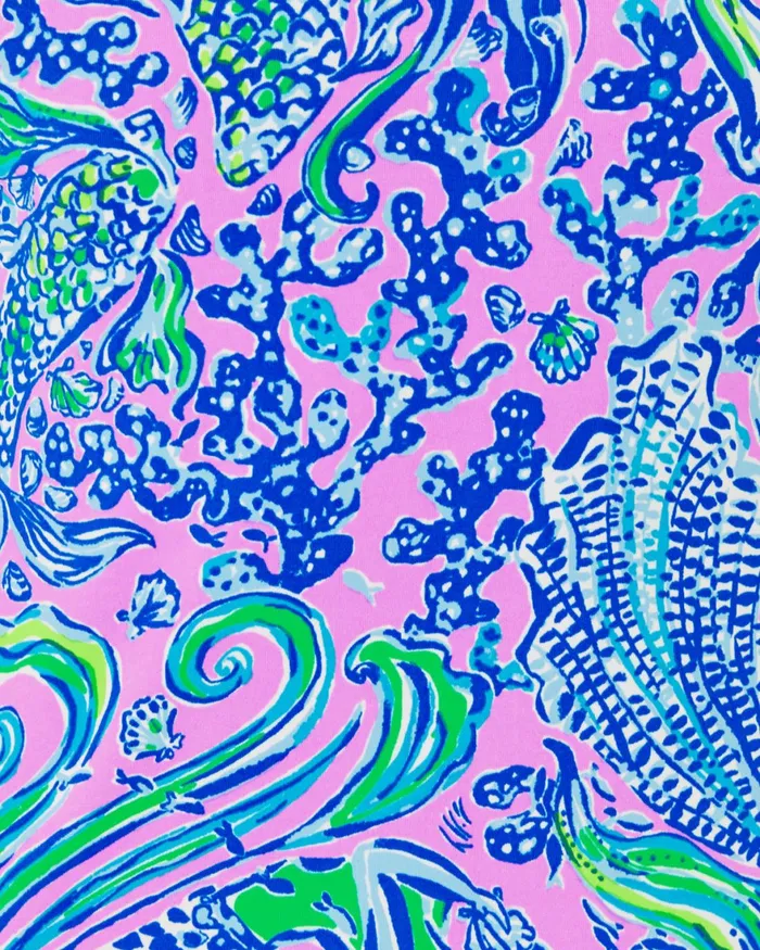 Swim Girls Lilly Pulitzer UPF 50 Girls Bobby Rashguard Set Lilac Rose We Mermaid It Swim Girls Lilly Pulitzer UPF 50 Girls Bobby Rashguard Set Lilac Rose We Mermaid It