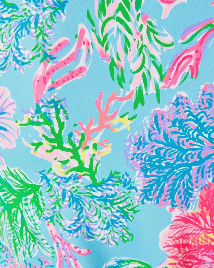 Swim Women Lilly Pulitzer Johana CoverUp Celestial Blue Cay To My Heart Engineered Coverup Swim Women Lilly Pulitzer Johana CoverUp Celestial Blue Cay To My Heart Engineered Coverup