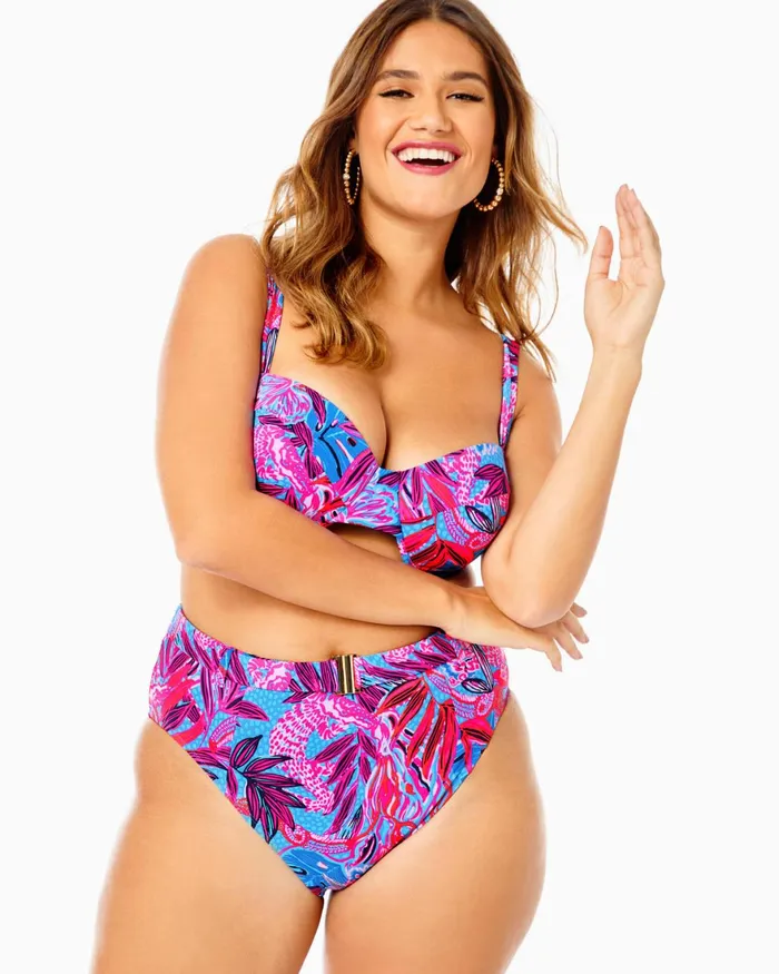 Swim Women Lilly Pulitzer Sonnie Bikini Bottom Ruby Red Wild Times Swim Women Lilly Pulitzer Sonnie Bikini Bottom Ruby Red Wild Times
