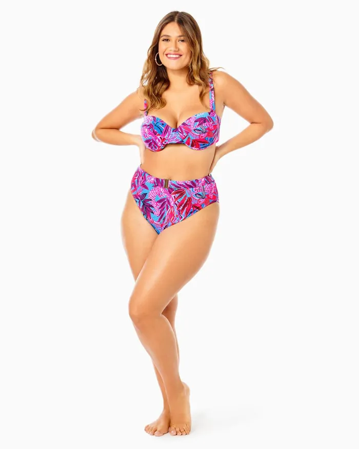 Swim Women Lilly Pulitzer Sonnie Bikini Bottom Ruby Red Wild Times Swim Women Lilly Pulitzer Sonnie Bikini Bottom Ruby Red Wild Times