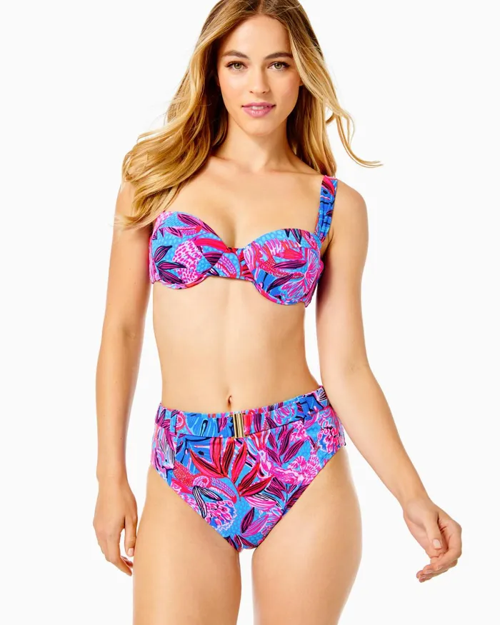 Swim Women Lilly Pulitzer Sonnie Bikini Bottom Ruby Red Wild Times Swim Women Lilly Pulitzer Sonnie Bikini Bottom Ruby Red Wild Times